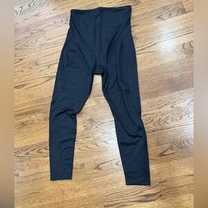 a:glow High-Waist Black Leggings